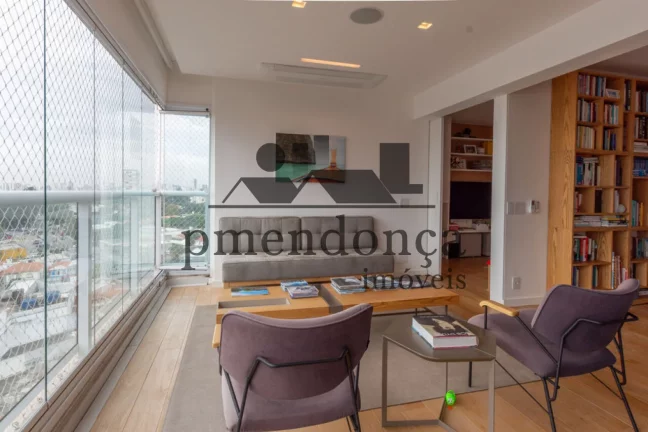 Imagem Apartamento no Alto da Lapa com 235m² mobiliado, bom gosto e sofisticação em um só lugar!