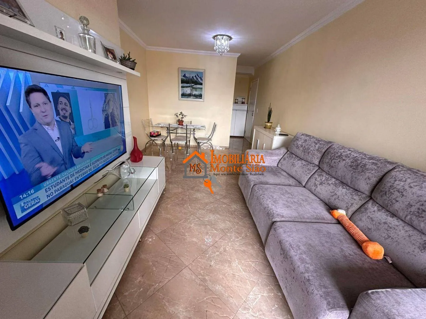 Imagem Apartamento 77m² à Venda no Parque Residence | 3 Dorms (1 Suíte) | Varanda Gourmet | Lazer Completo | Ao Lado do Shopping Maia