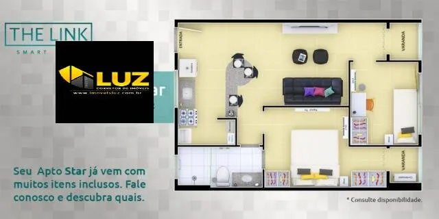 Imagem O THE LINK - Apartamentos Modernos no Guararapes, Perto do Iguatemi!