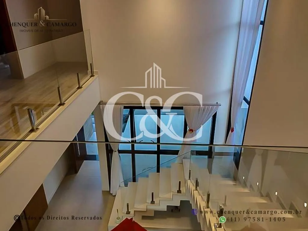 Imagem Casa à venda no Brisas Jundiaí, 265m², 4 suítes com varanda, piscina com SPA e vista Serra