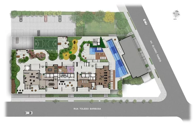 Imagem BLEM HOME RESORT - DIÁLOGO - Apto de 75m² (Unidade de Revenda), próximo à Estação Belém do Metrô!
