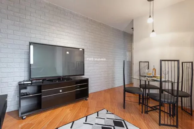 Imagem Apartamento à venda na bela vista, São Paulo-SP: 1 quarto, 1 banheiro, 1 vaga de garagem, 42m² de área!