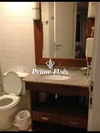 Imagem Flat disponível para locação no Mercure São Paulo Moema Times Square Hotel, com 58m², 2 dormitórios e 1 vaga