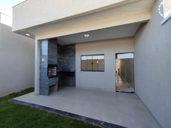 Imagem Casa 3/4 Com Suite No Jardim Veneza Com Area Gourmet