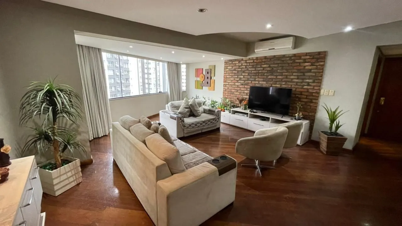 Imagem Apto 4 suítes com sacadas e churrasqueira, 159m² no Boa Vista