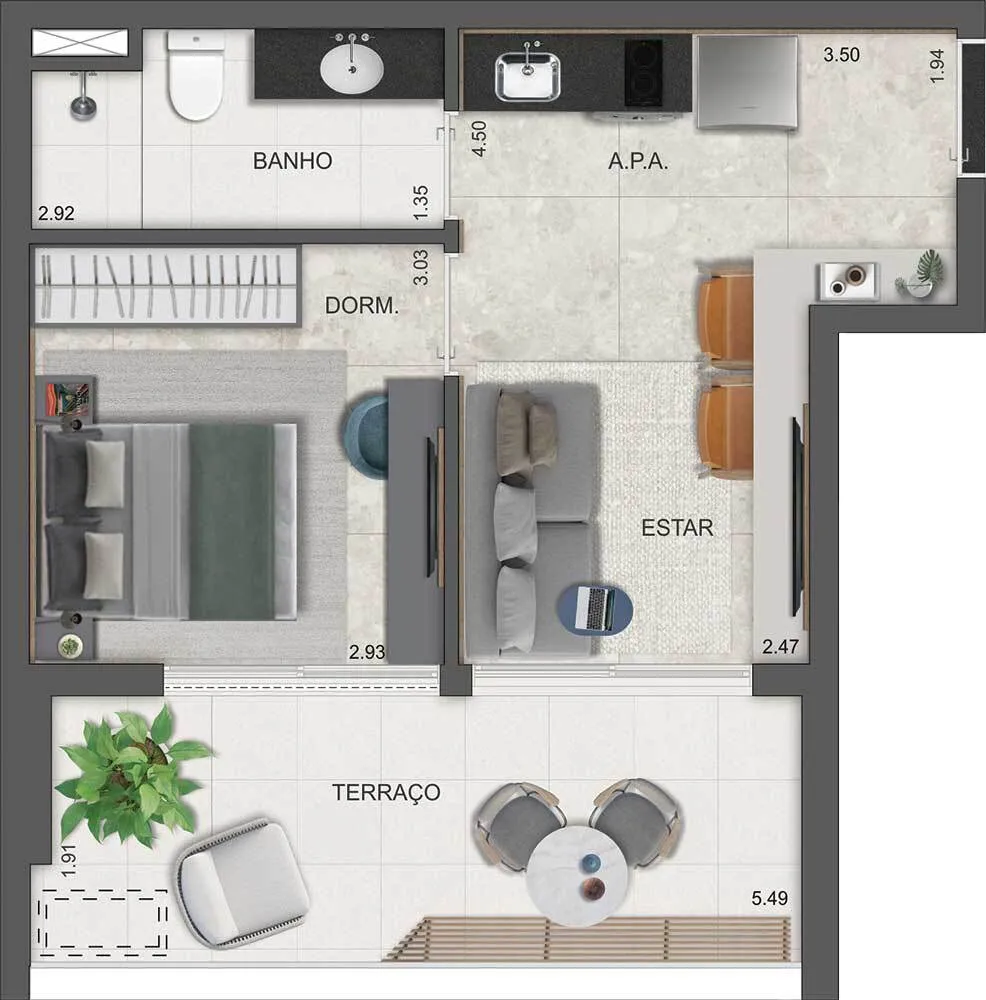 Imagem Apartamento em Pinheiros São Paulo SP
