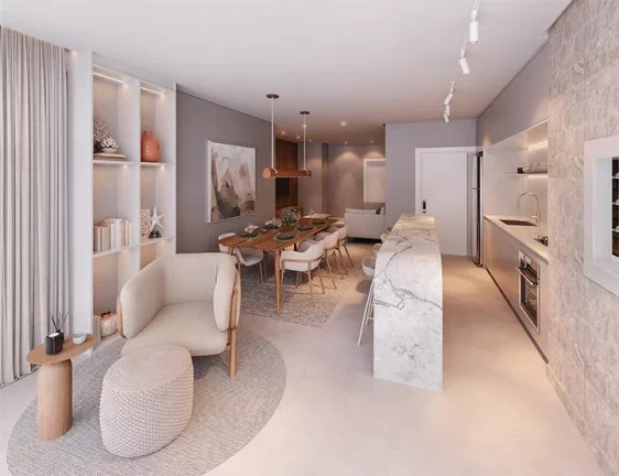 Foto do imóvel Apartamento à venda em Porto Belo, Perequê, com 3 quartos, 122m2 em Tabelião Nomi Jacó Cruz