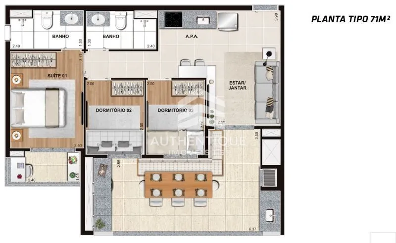 Imagem CHOICE SANTO AMARO - Apartamento no bairro Santo Amaro à venda