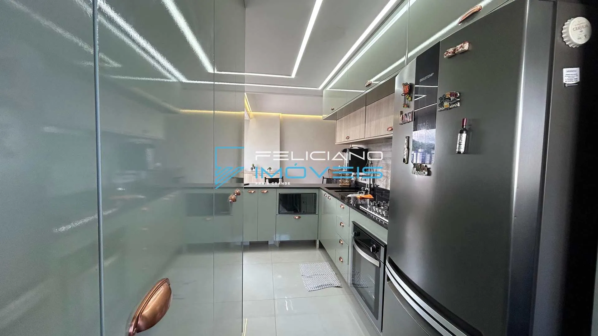 Imagem Apartamento com 2 quartos, Canto do Forte, Praia Grande - R$ 880 mil, Cod: 7078