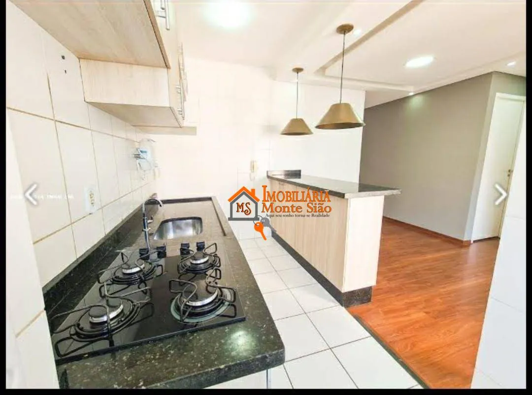 Imagem Apartamento com 2 dormitórios à venda, 46 m² por R$ 230.000,00 - Jardim Guilhermino - Guarulhos/SP