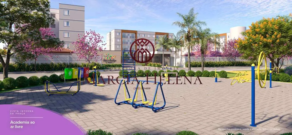 Imagem Apartamento à venda em Campinas, Recanto Fortuna, com 2 quartos, 43m2