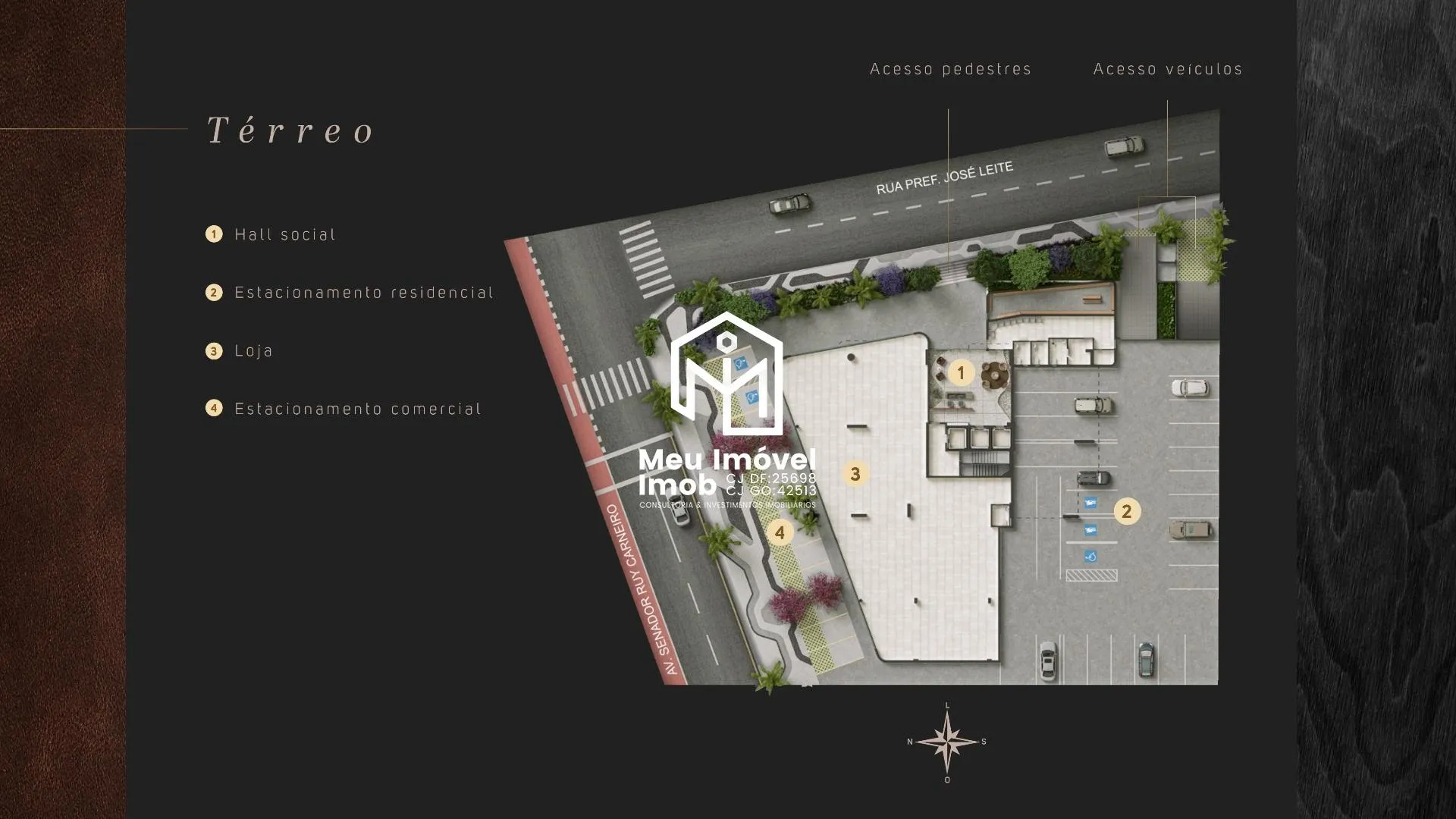 Imagem Concept Apartamento Studios em Miramar planta - João Pessoa