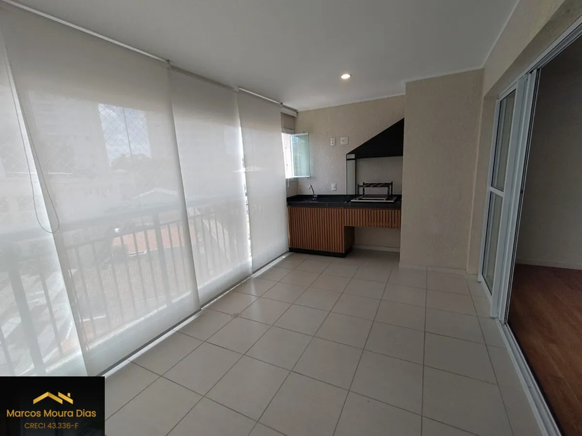 Imagem Apartamento à venda 86 m2, 2 dormitórios sendo 1 suíte, 2 vagas, churrasqueira na varanda, lavabo. Edifício com Lazer e Portaria 24 hs
