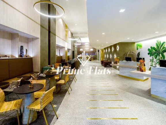 Imagem Flat disponível para venda no Grand Mercure São Paulo Vila Olimpia, com 24m², 1 dormitório e 1 vaga de garagem