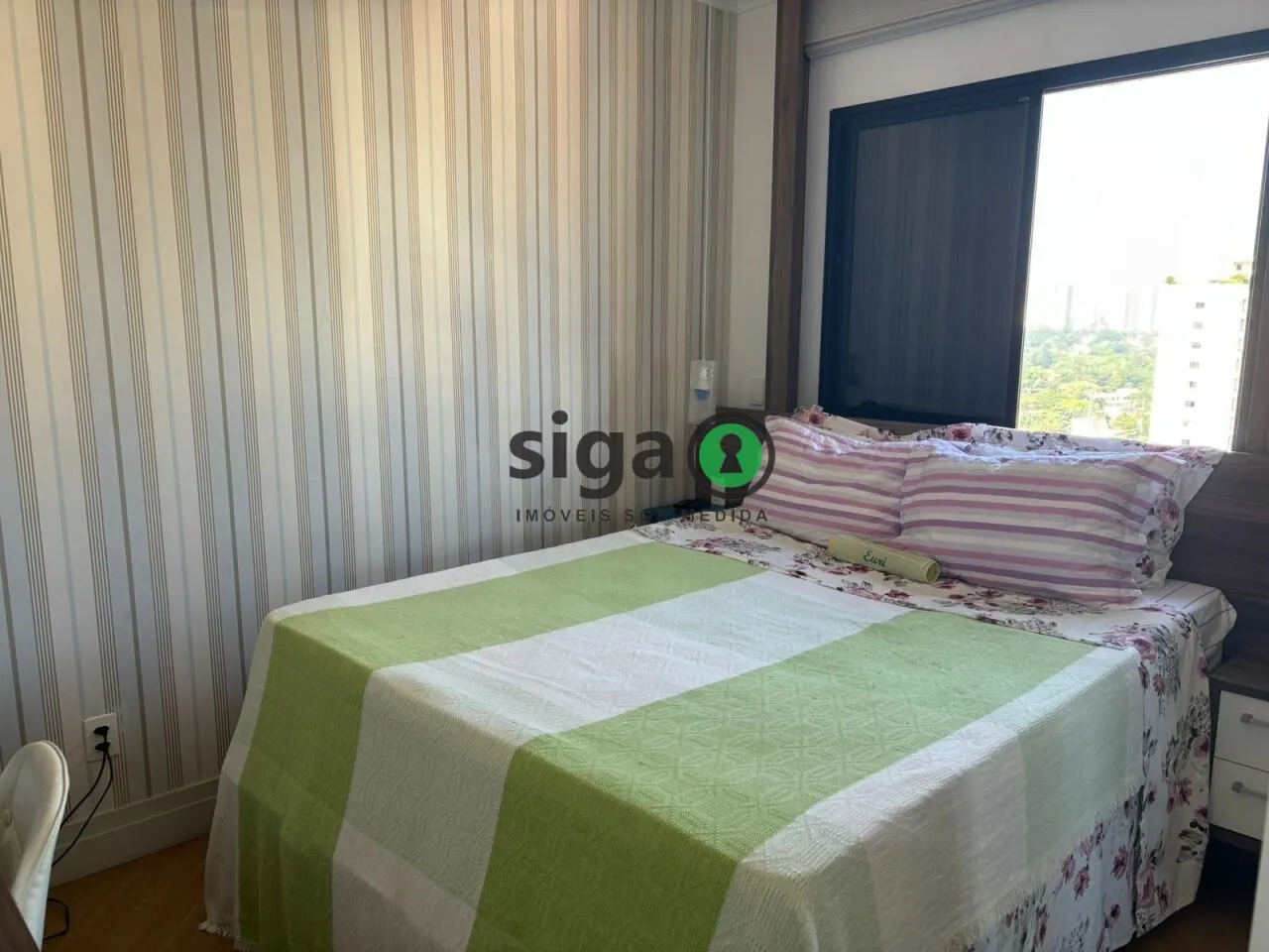 Imagem Apartamento á venda e locação 55m² c/ vaga de garagem, localizado na Chácara Santo Antônio/São Pailo