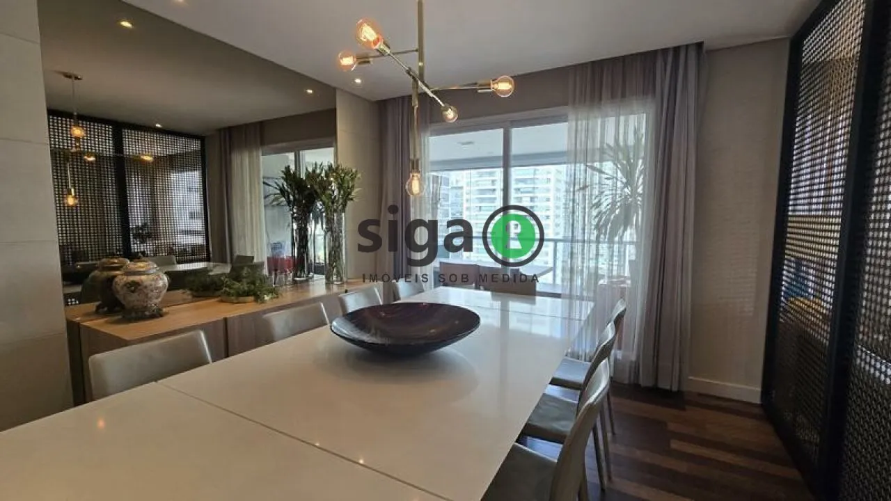 Imagem Apartamento Alto Padrão à Venda no Brooklin - 3 Suítes - 4 Vagas Fixas - Acabamento Premium