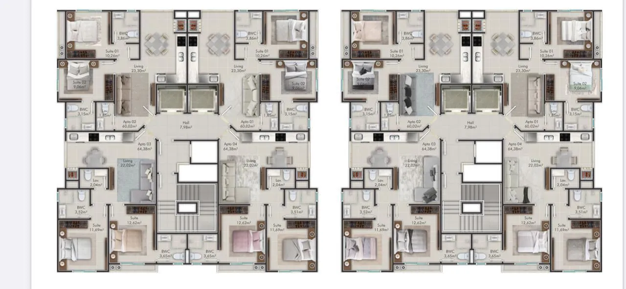 Imagem Apartamento à venda com 60m2 por R$ 799.000,00