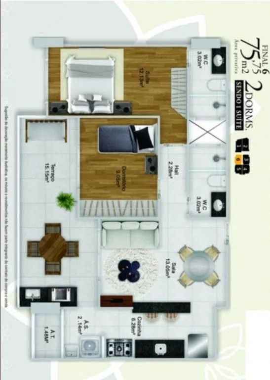 Foto do imóvel Apartamento à Venda em Guilhermina, Praia Grande - SP em Guilhermina, Praia Grande - SP