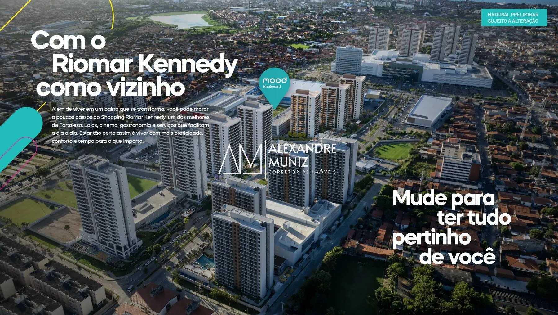Imagem Mood Boulevard, apartamentos no Presidente Kennedy. 2 e 3 quartos.