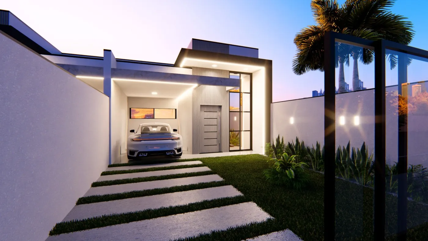 Imagem Casa para Venda em São José dos Pinhais, Cidade jardim, 3 dormitórios, 1 suíte, 2 banheiros, 2 vagas