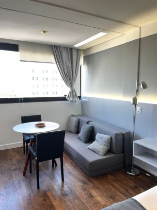 Imagem Apartamento à venda na Vila Olímpia com 1 quarto, 1 banheiro, 1 vaga.