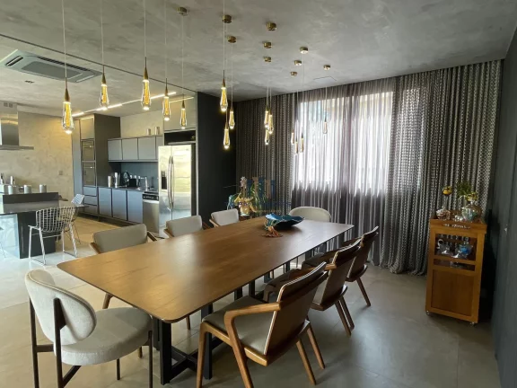 Imagem Casa moderna 4 quartos com piscina condomínio Alphaville - Vespasiano/MG