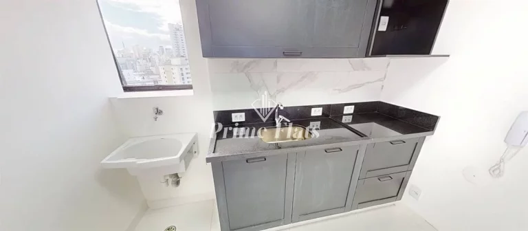 Imagem Flat disponível para venda no The First Free Flex Residence no Jardins, com 55m², 2 dormitórios e 1 vaga