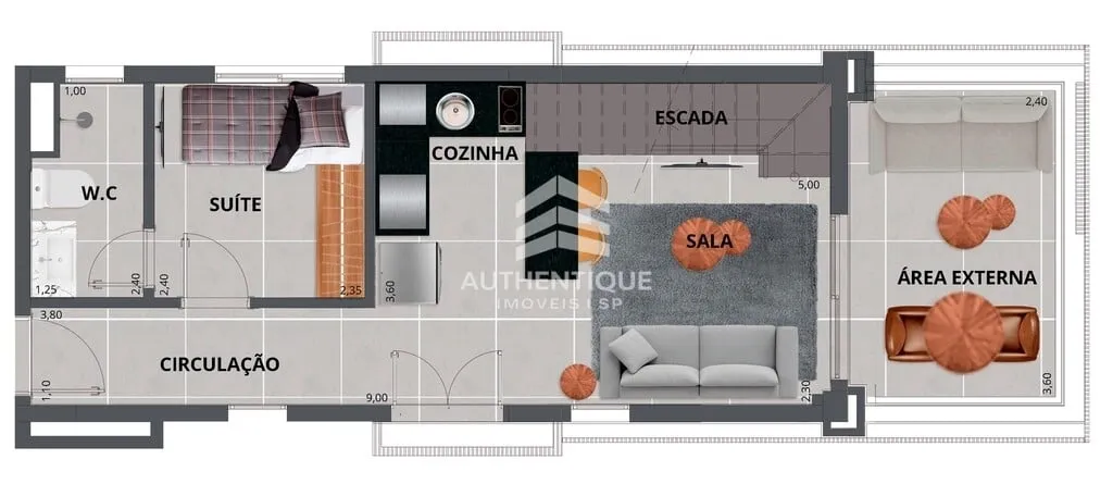 Imagem Arte Itaim - Apartamento à venda no bairro Itaim Bibi - São Paulo/SP, Zona Sul
