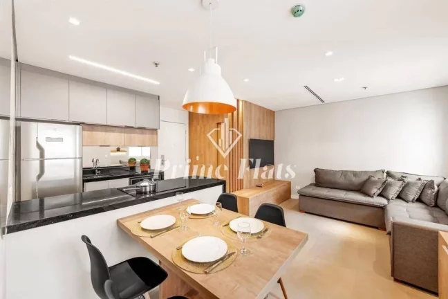 Imagem Flat disponível para venda no Wyndham São Paulo Paulista, com 50m², 1 dormitórios e 1 vaga