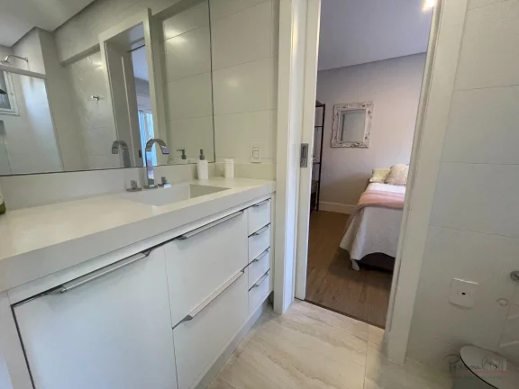 Imagem Apartamento gardem com espera para jacuzi, Ã³timo terraÃ§o, churrasqueira gourmet integrada e com mÃ...