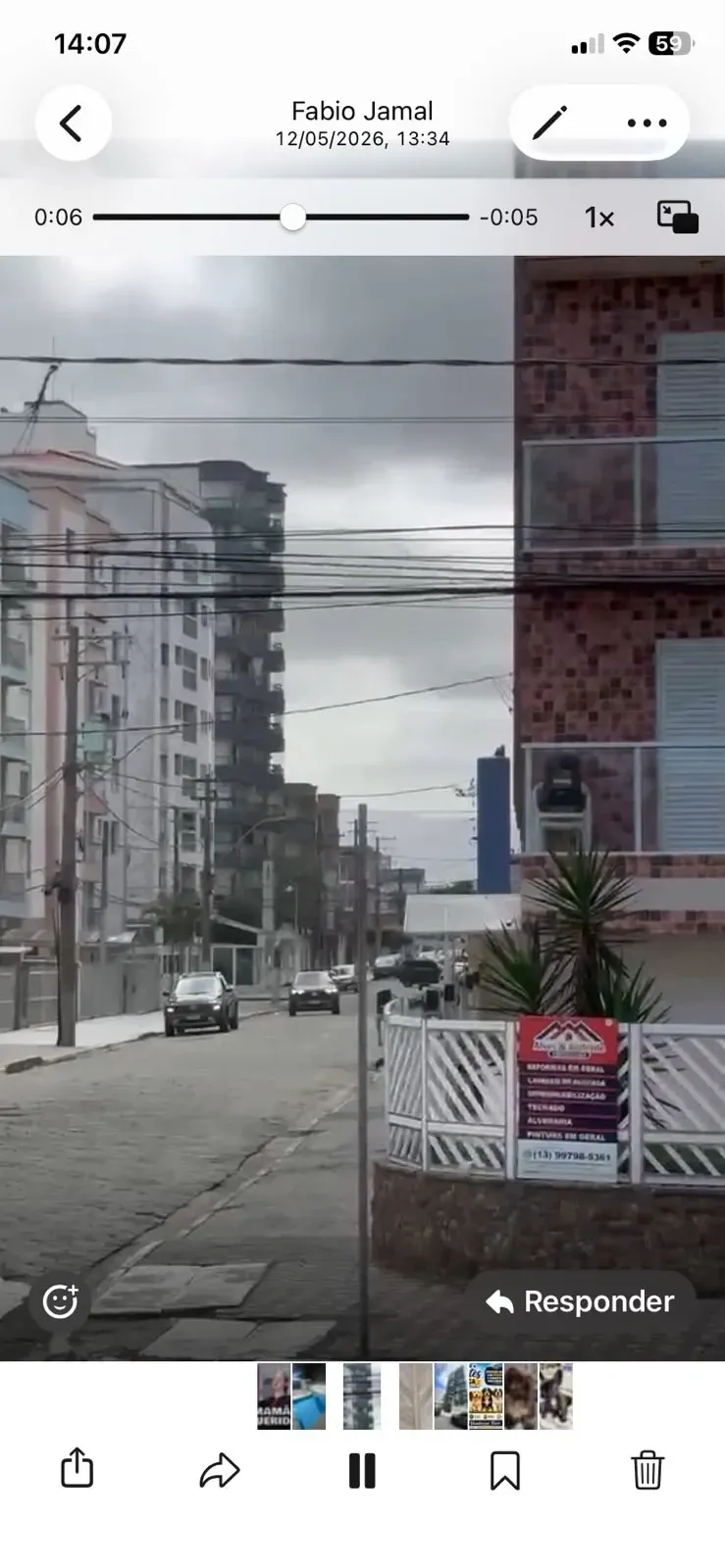 Imagem Apartamento com 1 Quarto à Venda, 52 m² em Aviação - Praia Grande