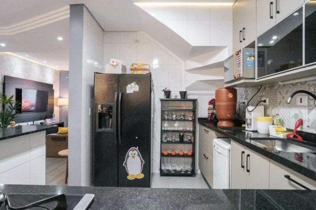 Imagem Casa em Condomínio Fechado 118 m² 3 Dormitorios e 2 Vagas Porteira Fechada