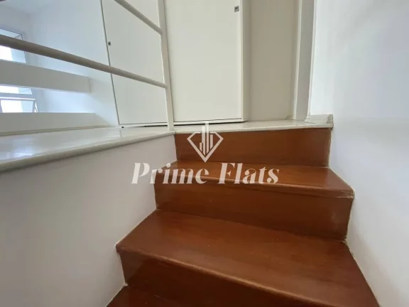 Imagem Flat disponível para locação no Condomínio Edifício Moema Loft, com 45m², 1 dormitório e 1 vaga de garagem