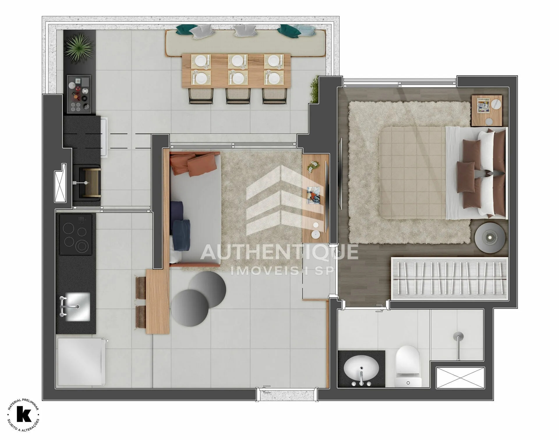 Imagem CONTEMPORANEO JARDINS - Apartamento à venda no bairro Cerqueira César - São Paulo/SP, Zona Oeste
