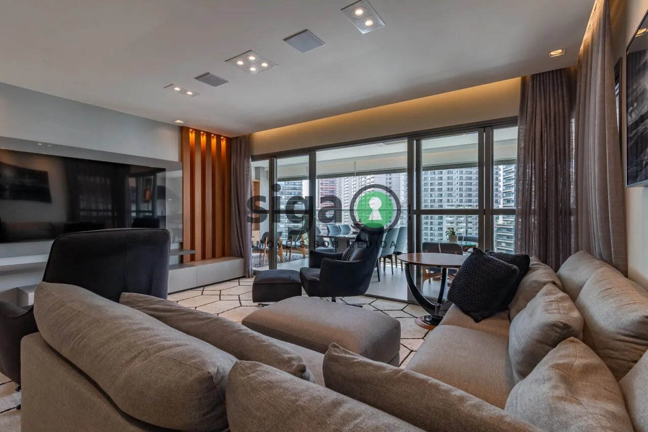 Imagem APARTAMENTO Á VENDA NO BROOKLIN, COM 3 SUÍTES, 3 VAGAS, LAZER COMPLETO COM QUADRA DE TÊNIS!