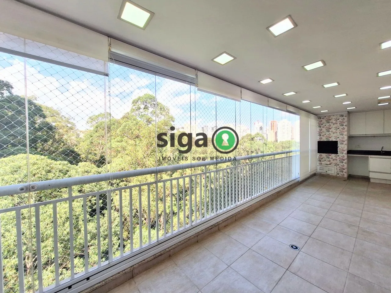 Imagem Apartamento com 3 suítes, 138m2 e varanga gourmet à venda na Vila Andrade