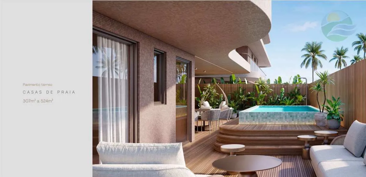 Imagem Apartamento Garden Luxo, 4 Suites, 524m2, VENDA, um verdadeiro Pé na areia, João Pessoa, Paraíba.