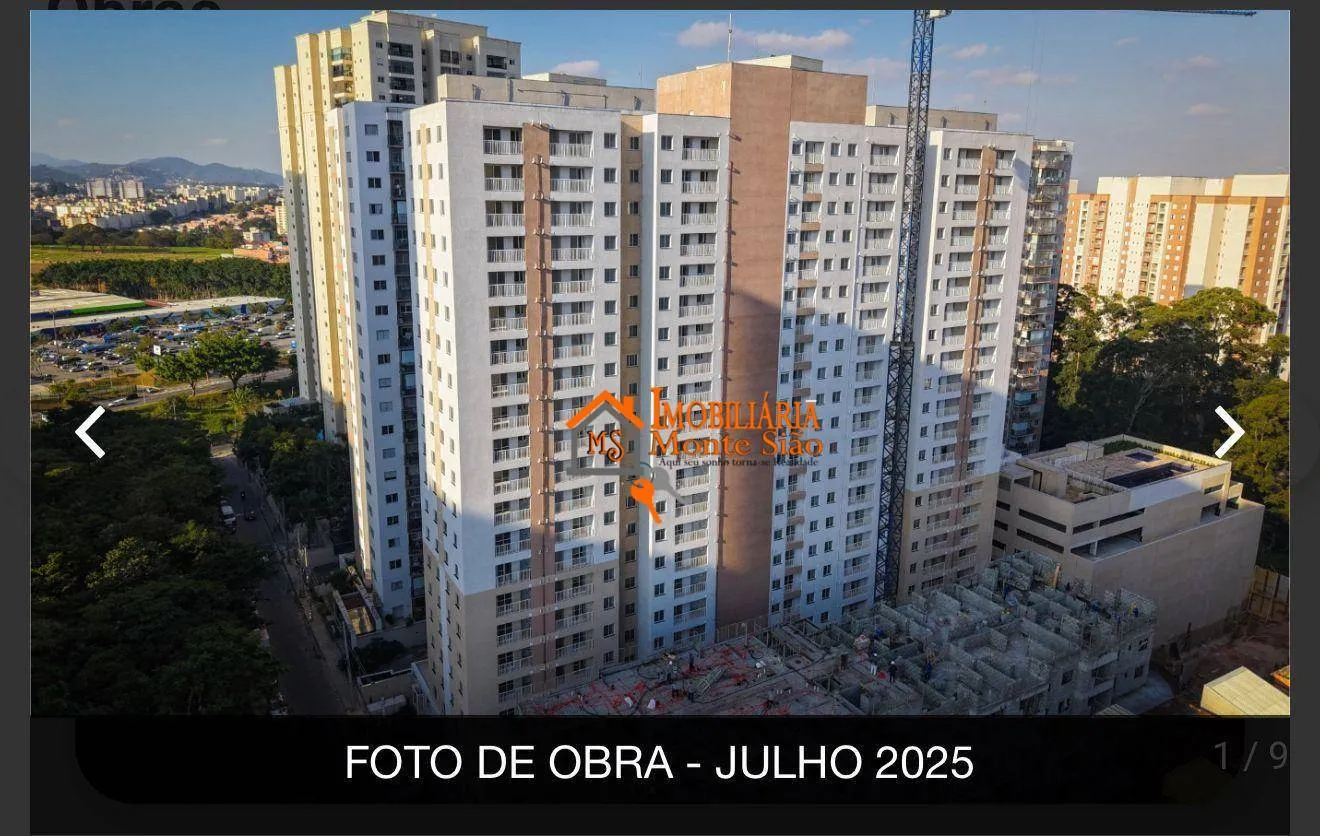 Foto do imóvel Apartamento com 2 dormitórios à venda, 44 m² por R$ 420.000,00 - Vila Antonieta - Guarulhos/SP