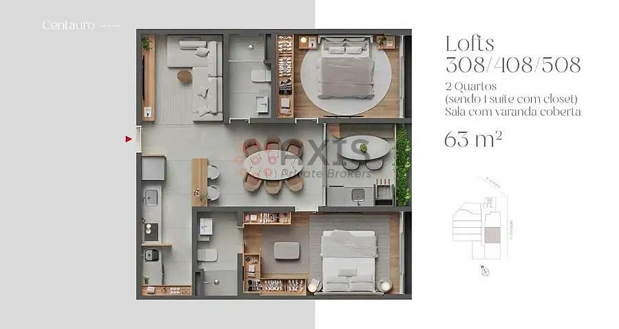 Imagem Studio no Santa Lúcia - Lançamento
