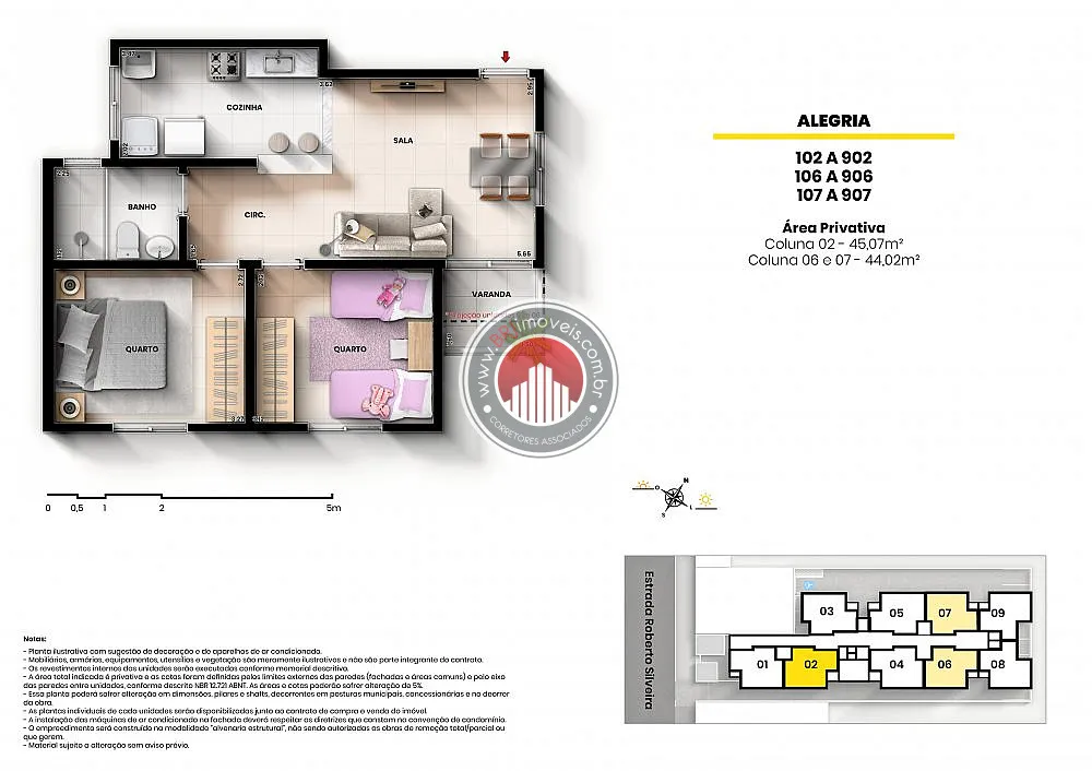 Imagem Apartamento a Venda no bairro Centro - Nilopolis, RJ