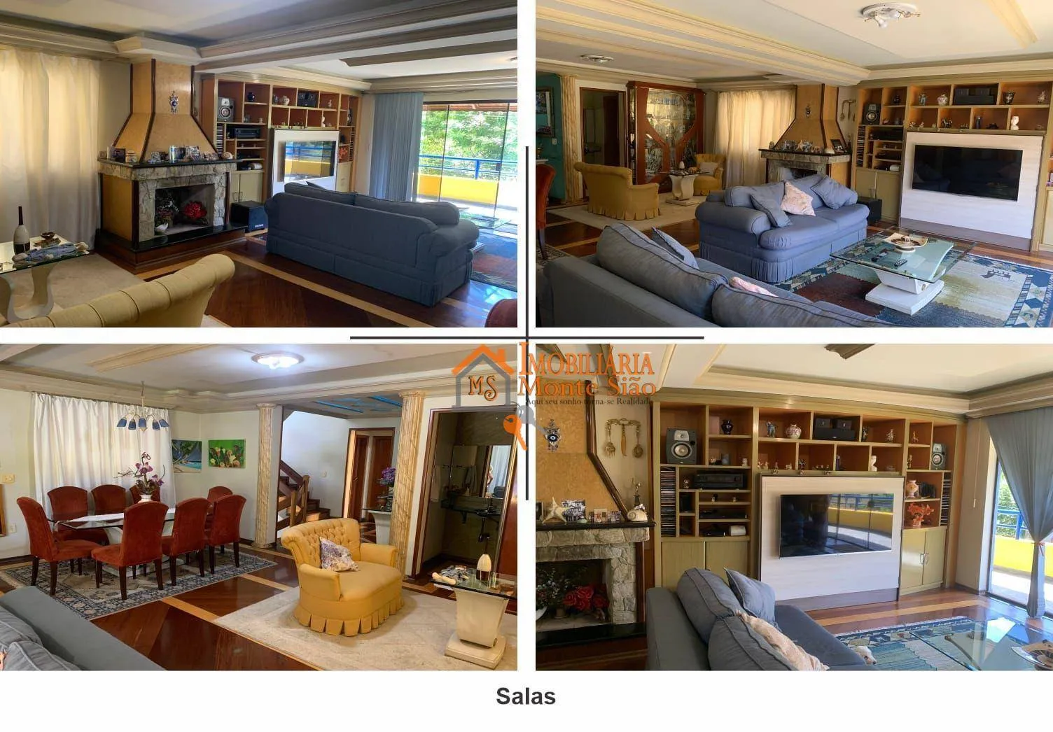 Imagem Casa com 3 dormitórios à venda, 420 m² por R$ 1.600.000,00 - Cidade Parquelândia - Mogi das Cruzes/SP