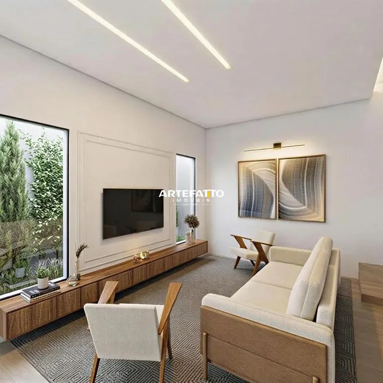 Imagem Sobrado à venda em Franca, Jardim Três Colinas, com 3 quartos, 190m2
