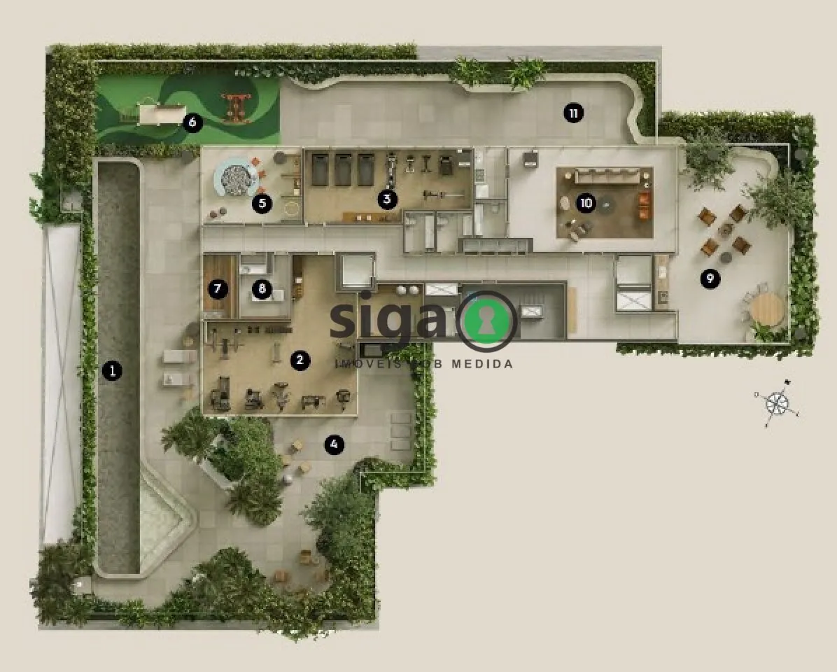 Imagem Apartamento à venda no Itaim Bibi de 212 m² com 3 Suítes e 3 Vagas - São Paulo