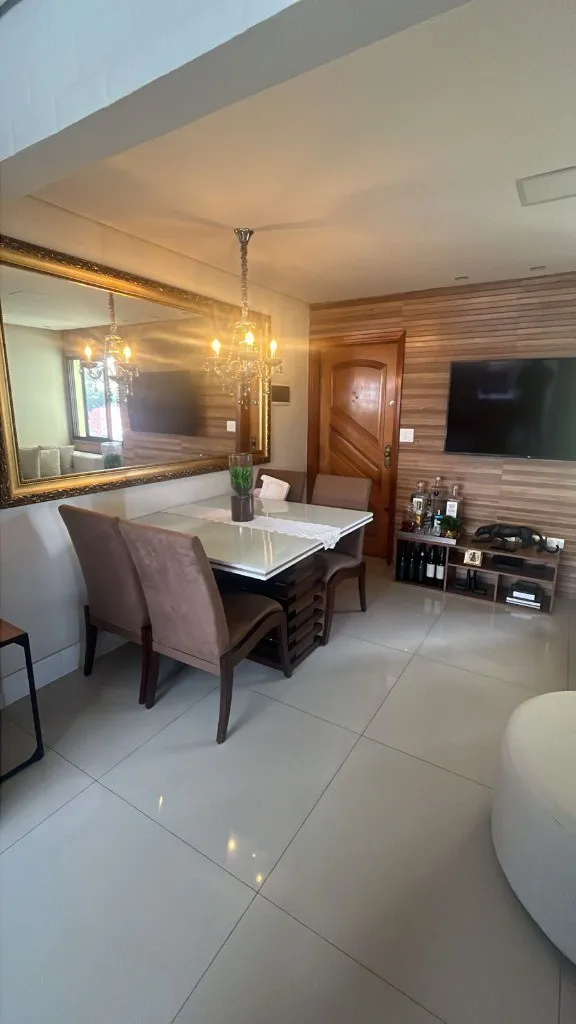 Imagem Apartamento à venda em Santo André-SP no Jardim Stella: 2 quartos, 1 banheiro, 2 vagas de garagem, 70m² de área!
