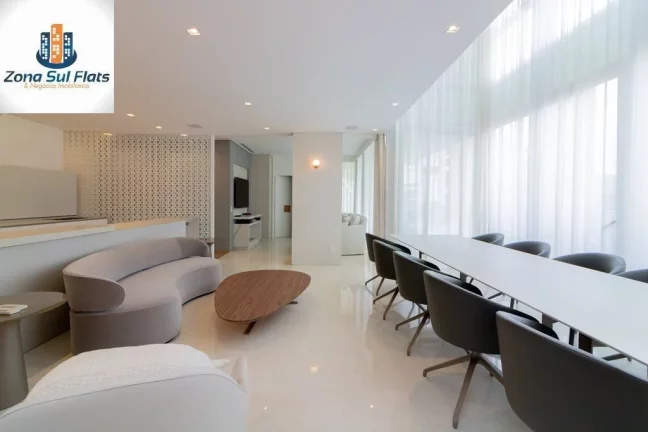 Imagem Apartamento Alto Padrão à Venda No Itaim Bibi Com 2 Suítes e 3 Vagas