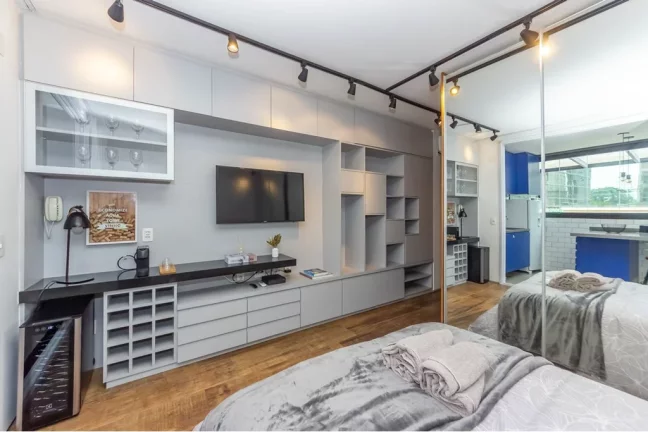 Imagem Apartamento à venda em São Paulo, Vila Olímpia, com 1 quarto, 43m2