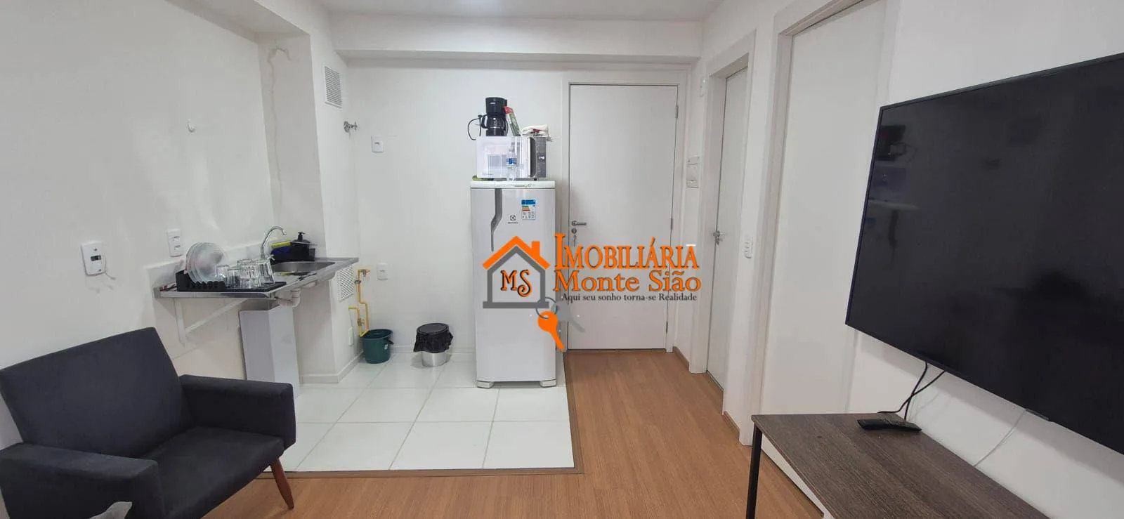 Imagem Apartamento com 1 dormitório à venda, 27 m² por R$ 290.000,00 - Vila das Bandeiras - Guarulhos/SP