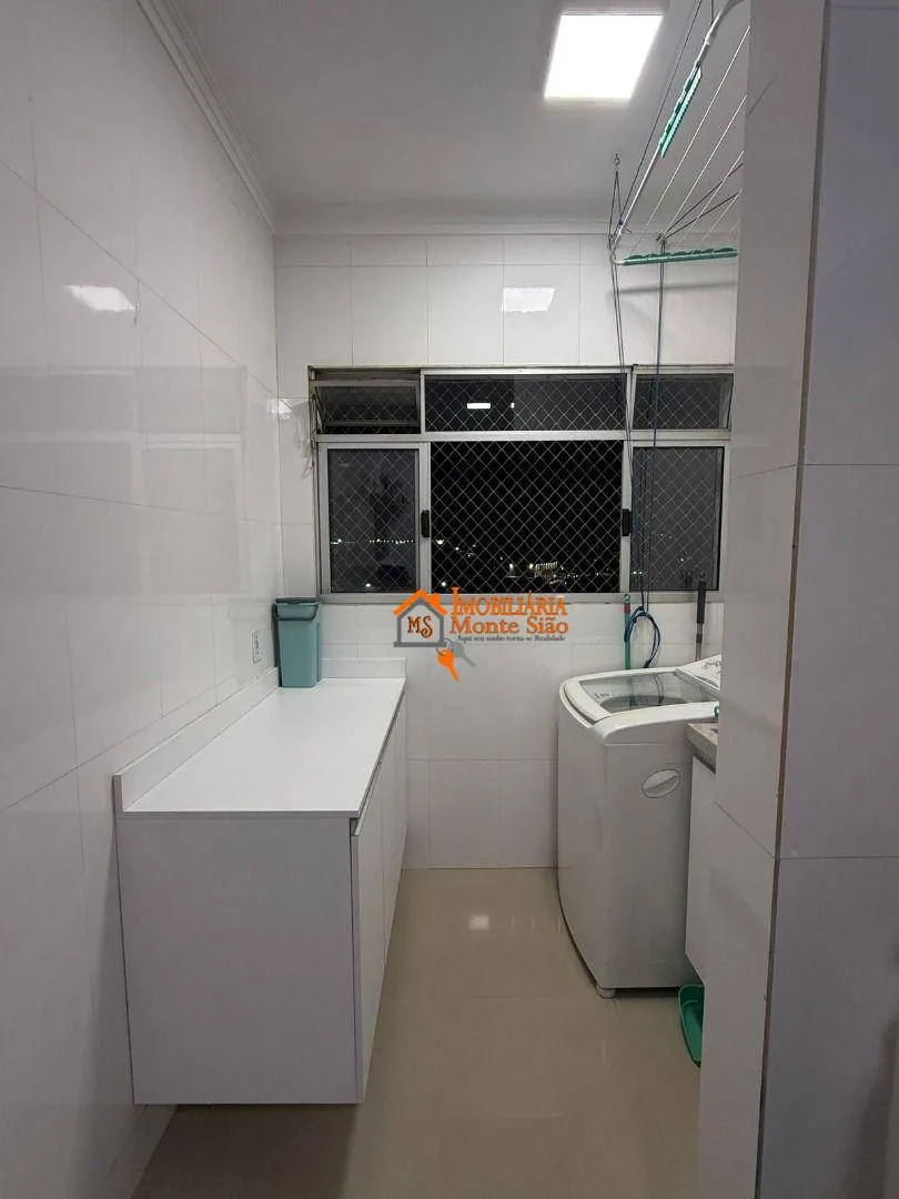 Imagem Apartamento com 2 dormitórios à venda, 62 m² por R$ 395.000,00 - Cocaia - Guarulhos/SP