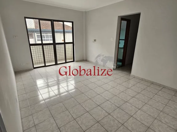Foto do imóvel Apartamento à venda com 78m², 2 quartos, 1 suíte, vaga demarcada, elevador e varanda por R$550.000,00 no Campo Grande em Santos