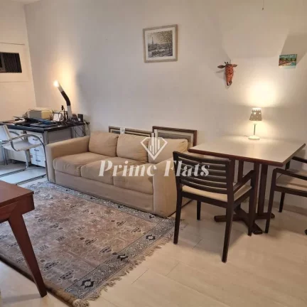 Imagem Flat disponível para locação no Condomínio Edifício Flat London Residence Service, com 42m², 1 dormitório e 1 vaga